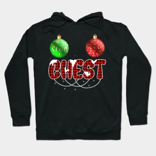 Funny Chest Nuts Couples Christmas Chestnuts Hoodie